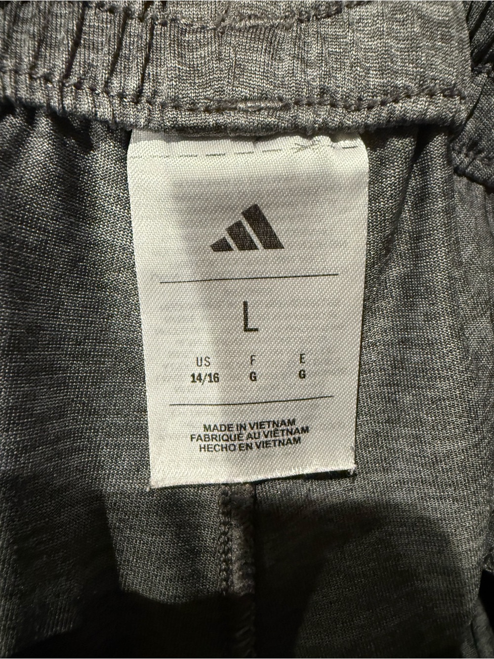 Bundle For Cyndi 2 adidas Boys Athletic Shorts in Gray & Blue sz L - Picture 5 of 10